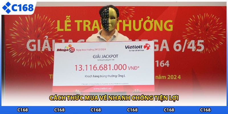 Cách thức mua vé nhanh chóng tiện lợi